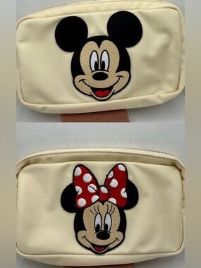 ✨✨ Stoney Clover Buttercream Small Pouch Custom Disney Mickey & Minnie Excellent